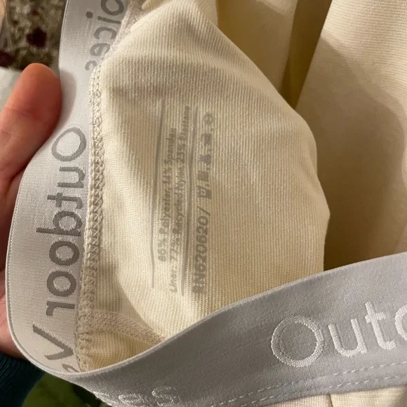 Outdoor Voices Court Dress Cream Mini Size Large - Picture 8 of 9